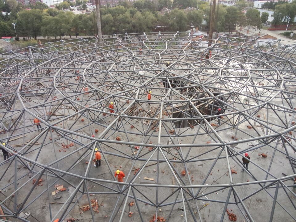 延吉全民健身中心网架